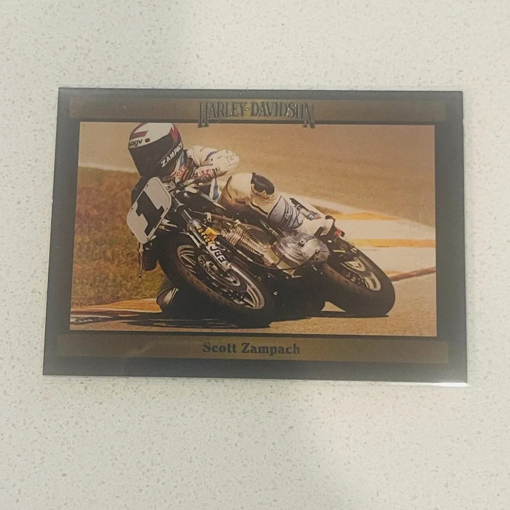 1992 Harley-Davidson Series 2 Scott Zampach #186 Trading Card Collect-A-Card